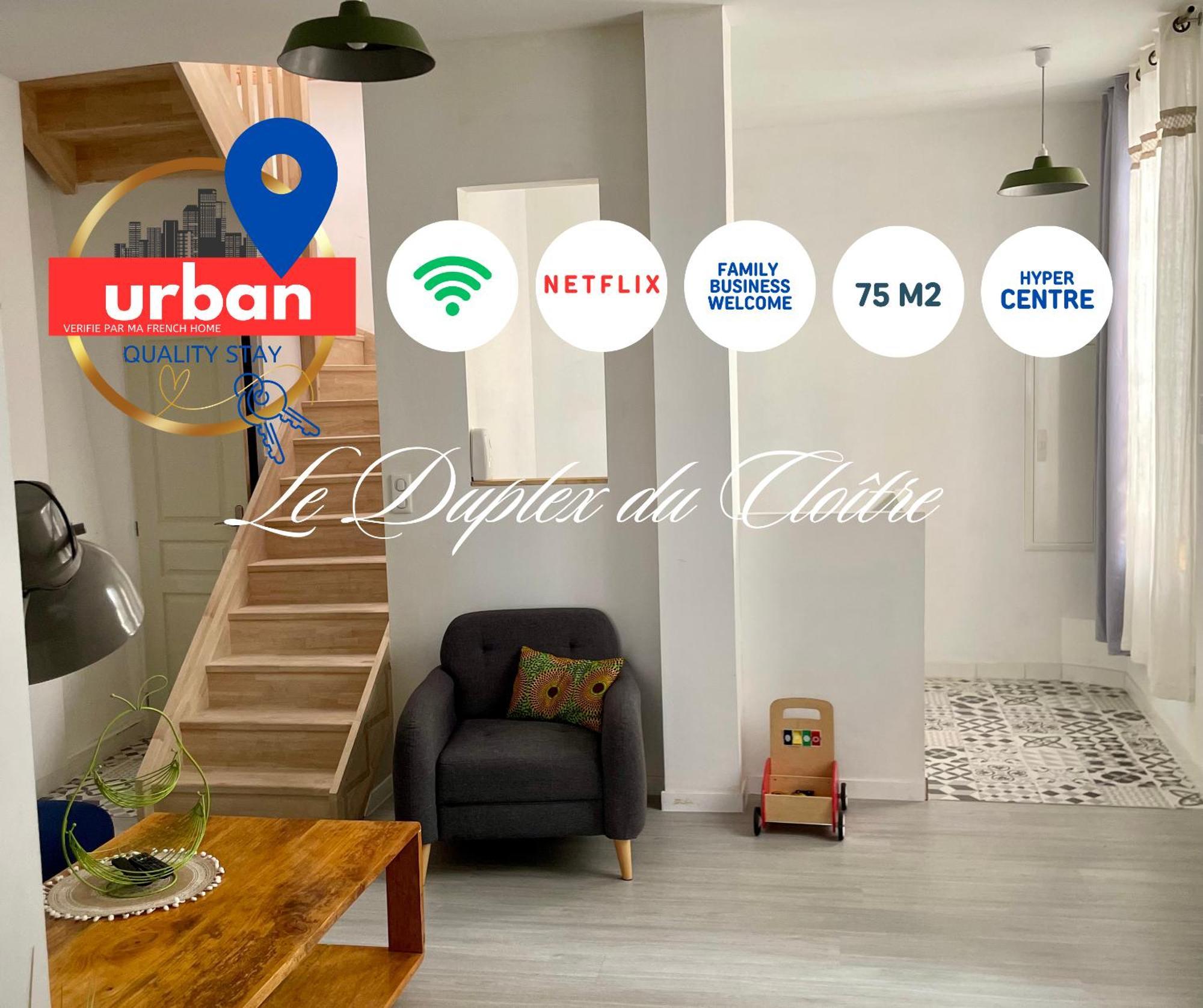 Duplex Du Cloitre 75m2 Apartment